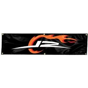  Jr Motorsports Logo 2x6 Vinyl Banner