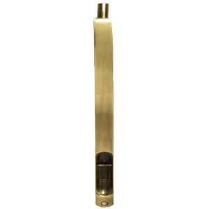Emtek 8504 Polished Brass   12 Solid Brass Flush Bolt with 5/8 Radiu