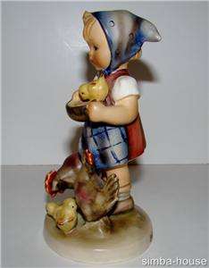 Hummel FEEDING TIME Girl Goebel Figurine #199 /1 TMK4  
