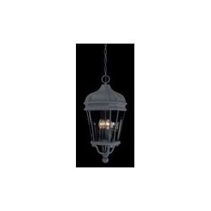 Minka Lavery 8694 66 Harrison 4 Light Outdoor Hanging Lantern in Black 