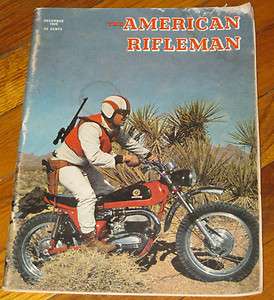 OLD VTG DECEMBER 1969 ISSUE OF THE AMERICAN RIFLEMAN HUNTING GUN 