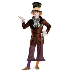   Alice In Wonderland Movie Mad Hatter Costume Size Std
