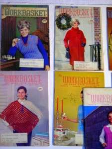 Workbasket Vintage Magazines Crafts 70s  