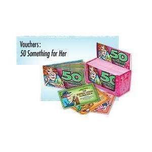 Bundle 50 Something Vouchers For Her and Aloe Cadabra Organic Lube 