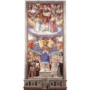  FRAMED oil paintings   Benozzo Gozzoli   24 x 48 inches 