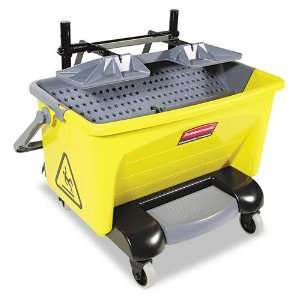    Pedal Wring Bucket, Yellow   Sold As 1 Each   No touch wringing 