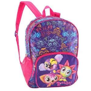  Zoobles Allover Cuteness 16 inch Backpack   Pink and 