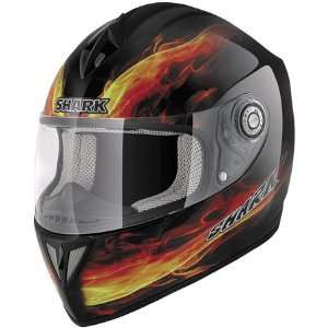    Shark RSI Fireshark Full Face Helmet Small  Off White Automotive