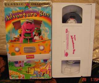   Adventure Bus Actimates Vhs VIDEO TAPE FREE 1st Class Expedited Ship