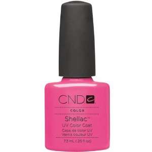  CND Creatives Nail Design Shellac UV Color Coat Hot Pop 