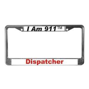  I Am 911 Emt License Plate Frame by  Automotive