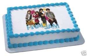 Camp Rock Jonas Brothers EDIBLE IMAGE cake decoration  