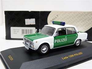 Ixo CLC121 1/43 Lada 1200 VAZ 21011 Polizei Diecast Model Car  