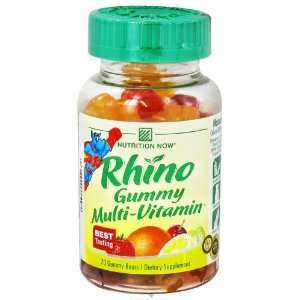 Nutrition Now Childrens Supplements Rhino Chewy Vites (Multi Vitamin 