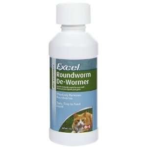  Excel Roundworm De Wormer Liquid   4 oz (Quantity of 6 