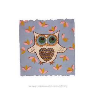  Whimsy Owl Poster by Helen Rhodes (9.50 x 13.00)