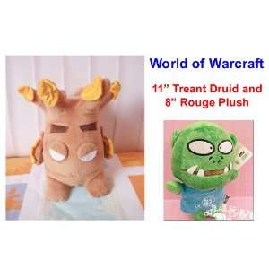   11 World of Warcraft Treant Druid and 8 World of Warcraft Rouge Doll