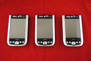 LOT 3 Dell AXIM X50v Handheld PDAs TESTED  