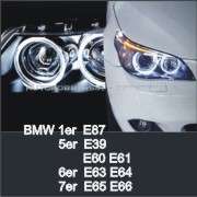 BMW E92 E93 E82 E87 LCI Facelift E70 Angel Eyes white  