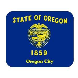  US State Flag   Oregon City, Oregon (OR) Mouse Pad 