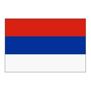  Serbia Flag Nylon 12 in. x 18 in.