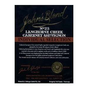  Johns Blend Cabernet Sauvignon Selection #28 750ML 