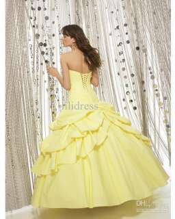 2011 Sweetheart Quinceanera Dress Prom Ball Gown color wedding dress 