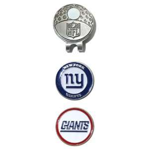  NFL New York Giants Cap Clip With 2 Markers Sports 