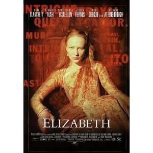  Elizabeth Movie Cate Blanchett Original Poster Print