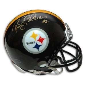  Autographed Rocky Bleier Steelers Mini Helmet Sports 