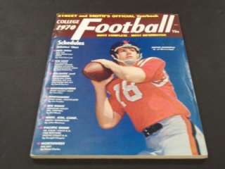 1970 Street & Smiths Official College Yearbook Archie Manning Ole Miss 