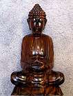 BUDDHA with Rosary~Hand Carved Wood Sculpture~Bali  