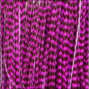  7   12 Inch Magenta Feather Hair Extensions   4 Pack 