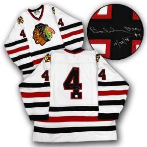  Bobby Orr Blackhawks Autographed/Hand Signed Last Game 