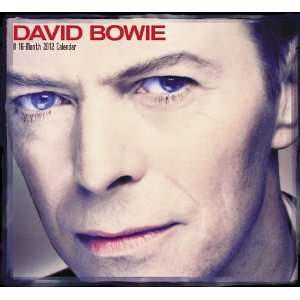  (11x12) David Bowie 16 Month 2012 Official Music Calendar 