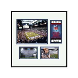  NFL Stadium Ticket Frame   Indianapolis Colts
