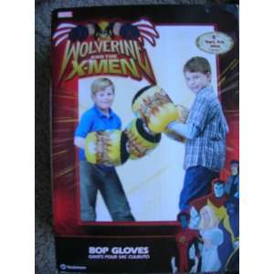   Wolverine and the X men Kids Inflatable Bop Gloves Toys & Games