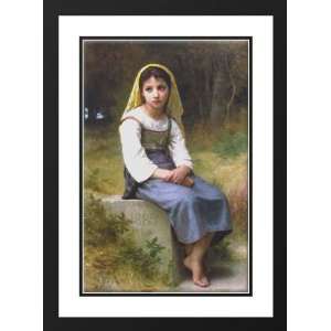  Bouguereau, William Adolphe 19x24 Framed and Double Matted 