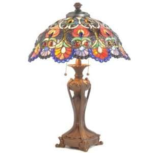  Jeweled Peacock Table Lamp