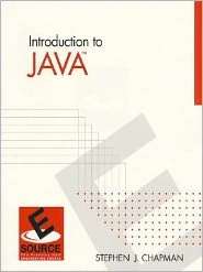   to Java, (0139194169), Stephen J. Chapman, Textbooks   