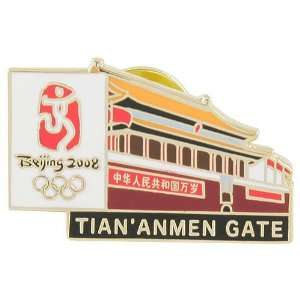  2008 Olympics Beijing Tian Anmen Gate Pin Sports 