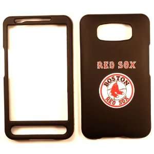  Boston Red Sox   Black   HTC HD2 Faceplate Case Cover Snap 