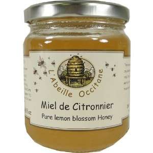 Lemon Blossom Honey by Abeille Occitane 8.8 oz jar  