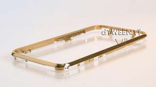 3G/3GS IPHONE GOLD CHROME FRONT BEZEL  OEM MATERIAL  
