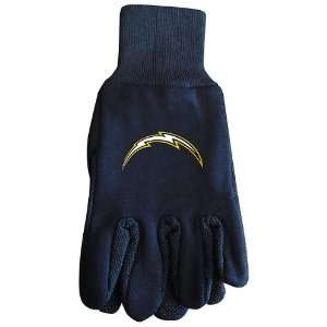  SAN DIEGO CHARGERS WORK GLOVES