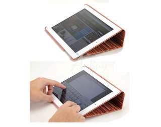 Ozaki iCoat Notebook Grain Wood iPad 2 Foldable case#50  