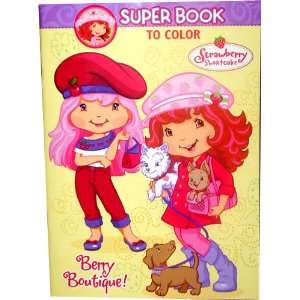   Shortcake Super Book to Color ~ Berry Boutique Toys & Games