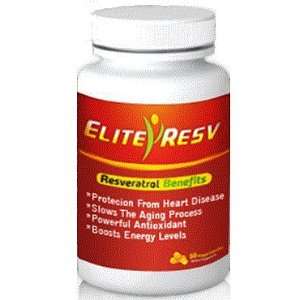  Eliteresv   Resveratrol Supplement 250mg, Capsules, 60 