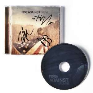  Rise Against Punk Rock Band End Game Autographed CD 