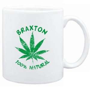  Mug White  Braxton 100% Natural  Male Names Sports 